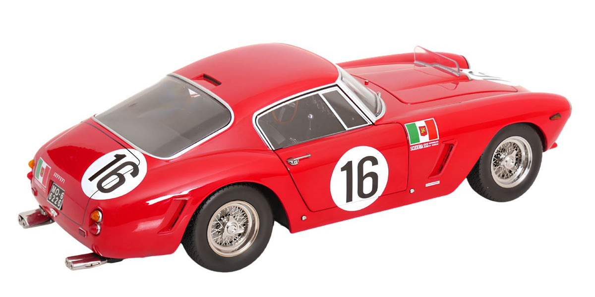 KK SCALE 1:12 -  FERRARI 250 GT SWB COMPETIZIONE SC. SERENISSIMA #16 24H LE MANS 1961 **OPEN DOORS+ENGINE** (Copia) (Copia)