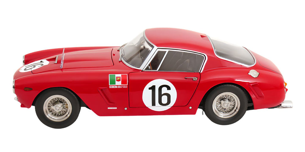 KK SCALE 1:12 -  FERRARI 250 GT SWB COMPETIZIONE SC. SERENISSIMA #16 24H LE MANS 1961 **OPEN DOORS+ENGINE** (Copia) (Copia)