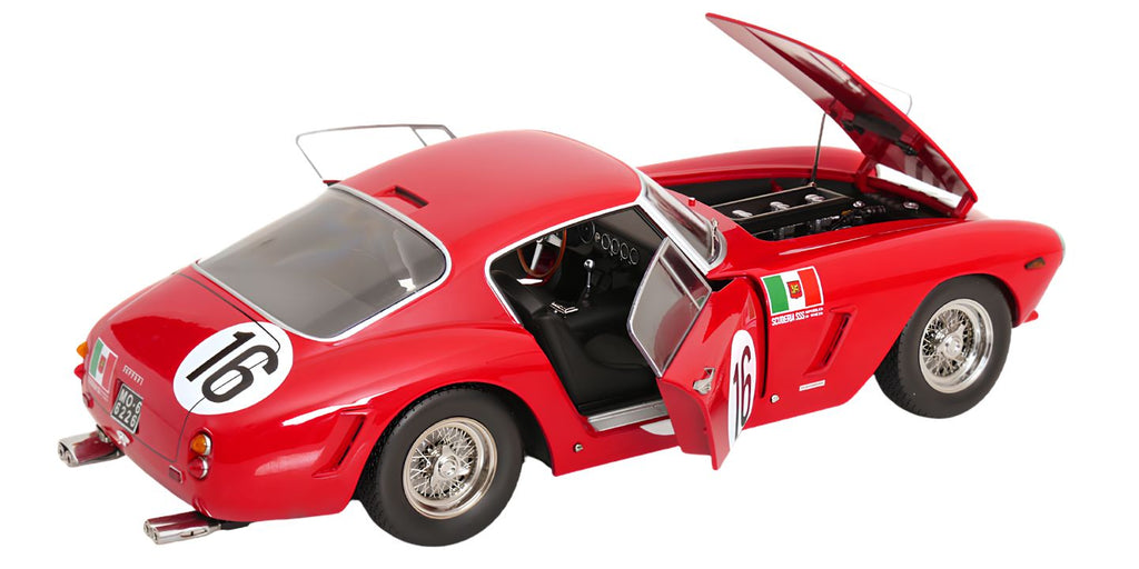 KK SCALE 1:12 -  FERRARI 250 GT SWB COMPETIZIONE SC. SERENISSIMA #16 24H LE MANS 1961 **OPEN DOORS+ENGINE** (Copia) (Copia)