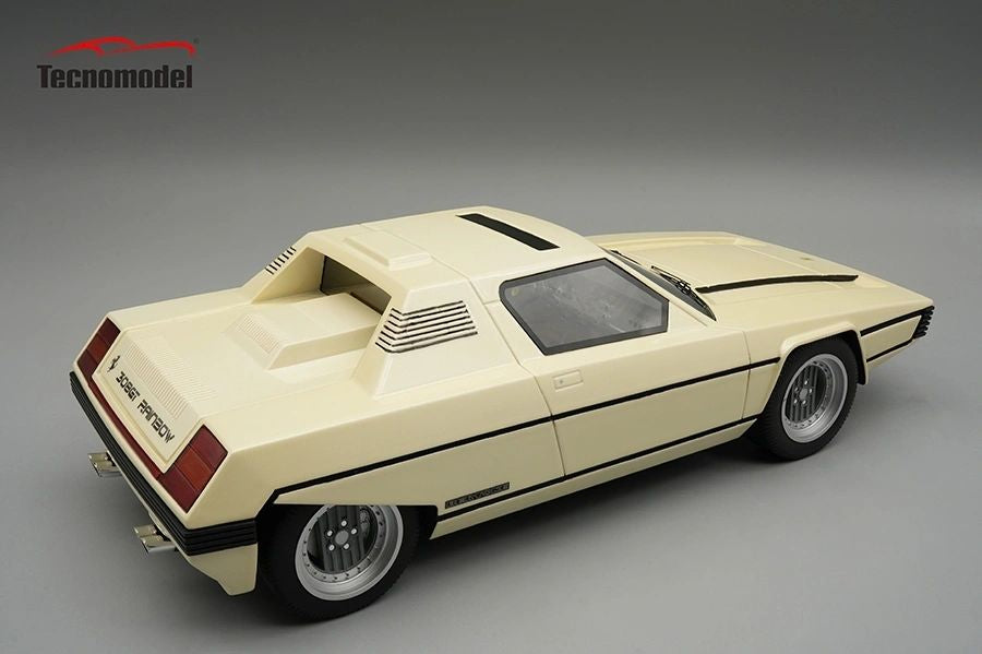 TECNOMODEL - 1:18 Ferrari 308 GT Bertone Rainbow 1976 metallic white
