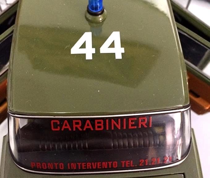 MINICHAMPS 1:18 - Alfa Romeo Giulia Super 1600 1970 Carabinieri verde