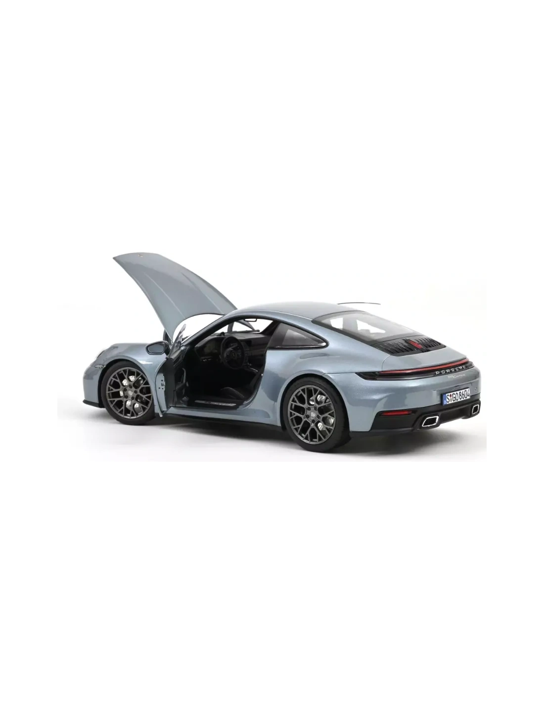 NOREV 1:18 - PORSCHE 911 (992-2) CARRERA COUPE 2024 Silver met.