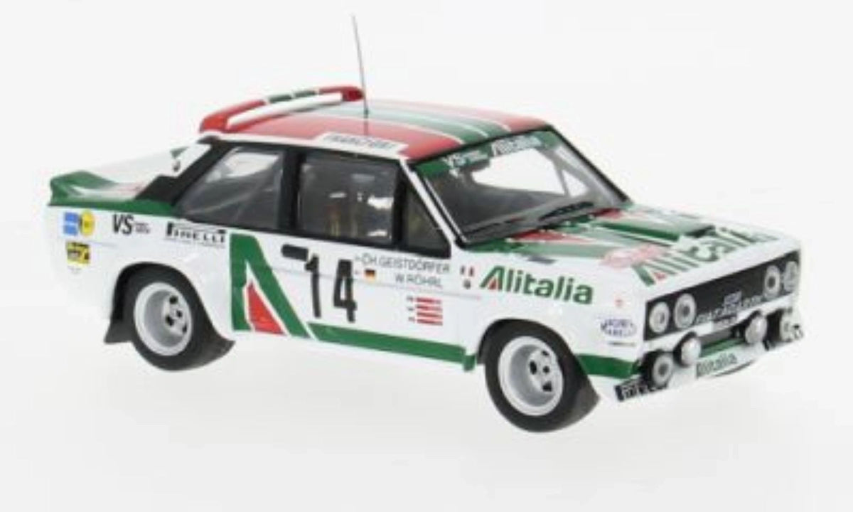 IXO 1:43 RAC446B - Fiat 131 Abarth #14, Rally di Monte Carlo 1979 Röhrl/Geistdörfer