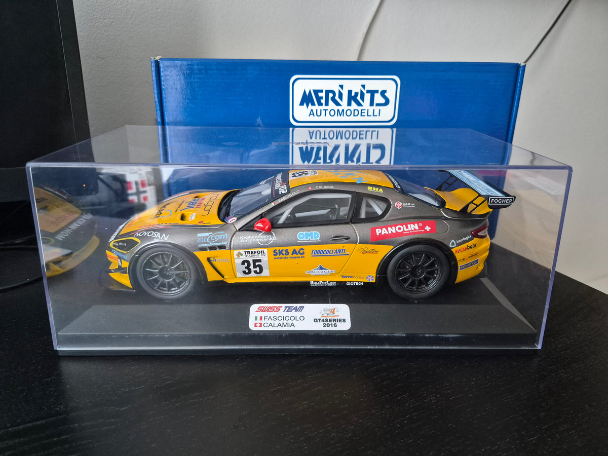 1:18 MERIKITS - Maserati Granturismo Swiss Team GT4 Series 2016 #35
