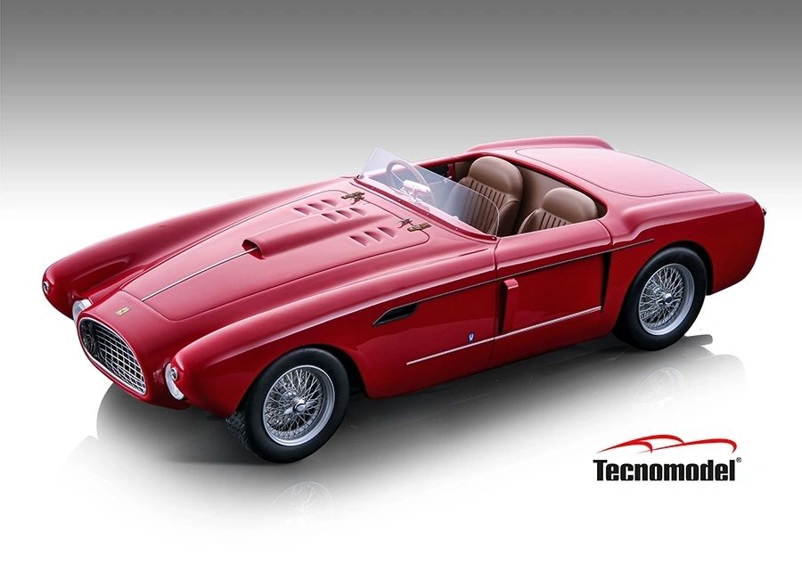 TECNOMODEL - 1:18 Ferrari 340 Mexico Spyder 1953 Press gloss red