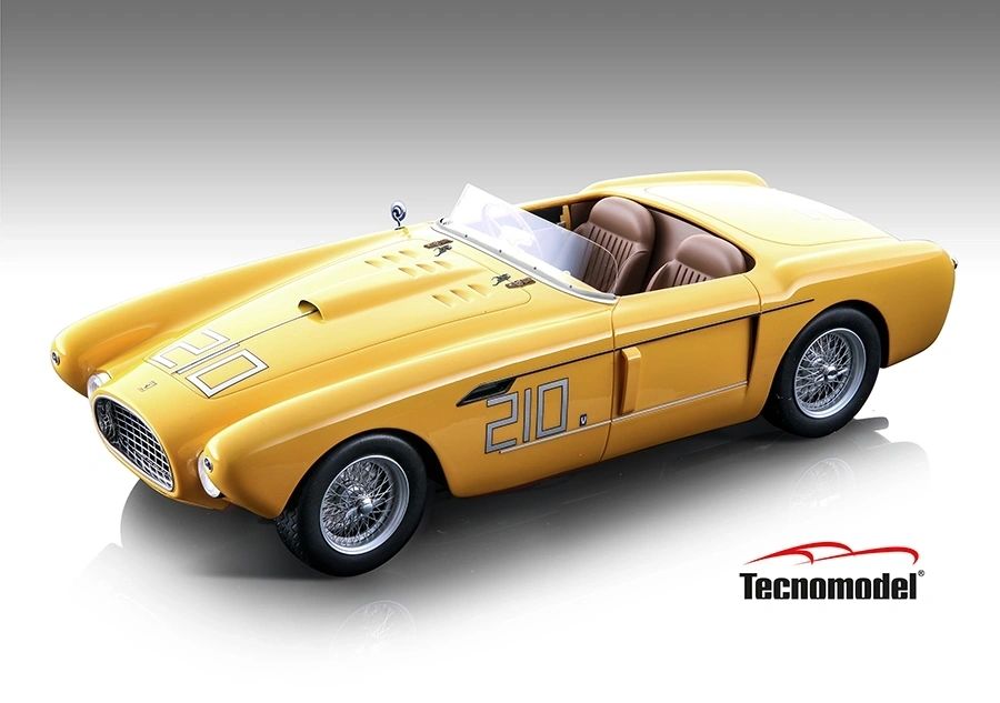 TECNOMODEL - 1:18 Ferrari 340 Mexico Spyder Watkins Glen GP 1955 car #210 6° place Driver: Preston Gray