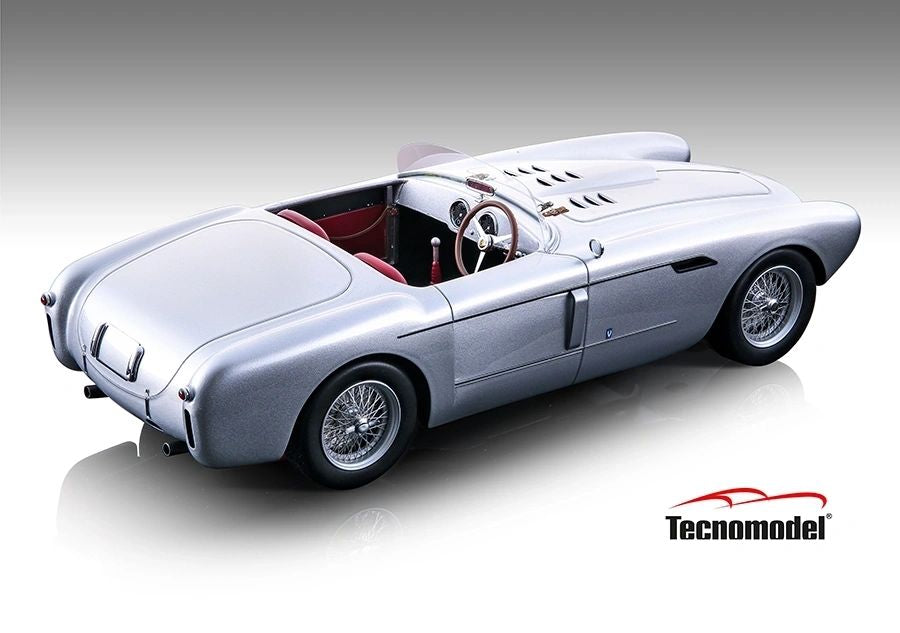 TECNOMODEL - 1:18 Ferrari 340 Mexico Spyder metallic silver 1953