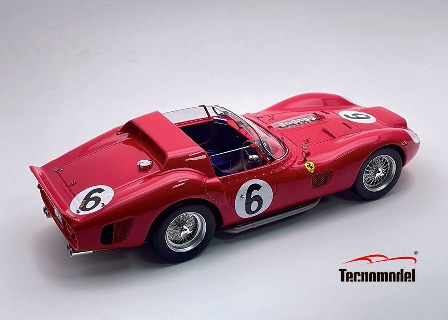 TECNOMODEL - 1:18 Ferrari 330 TRI-LM Le Mans 24h 1962 car #6 Winner Driver: O.Gendebien-P.Hill w/case