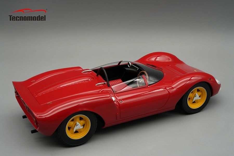 TECNOMODEL - 1:18 Ferrari Dino 206SP Rosso Corsa press 1965