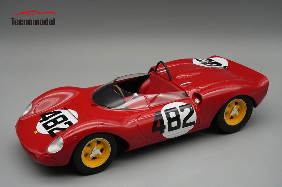 TECNOMODEL - 1:18 Ferrari Dino 206SP SEFAC Cesana-Sestriere 1965 L. Scarfiotti