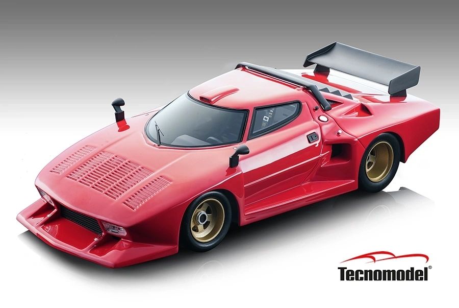 **PRE-ORDER** TECNOMODEL - 1:18 Lancia Stratos Gruppo 5 Press Lancia Orange 171 - 1976