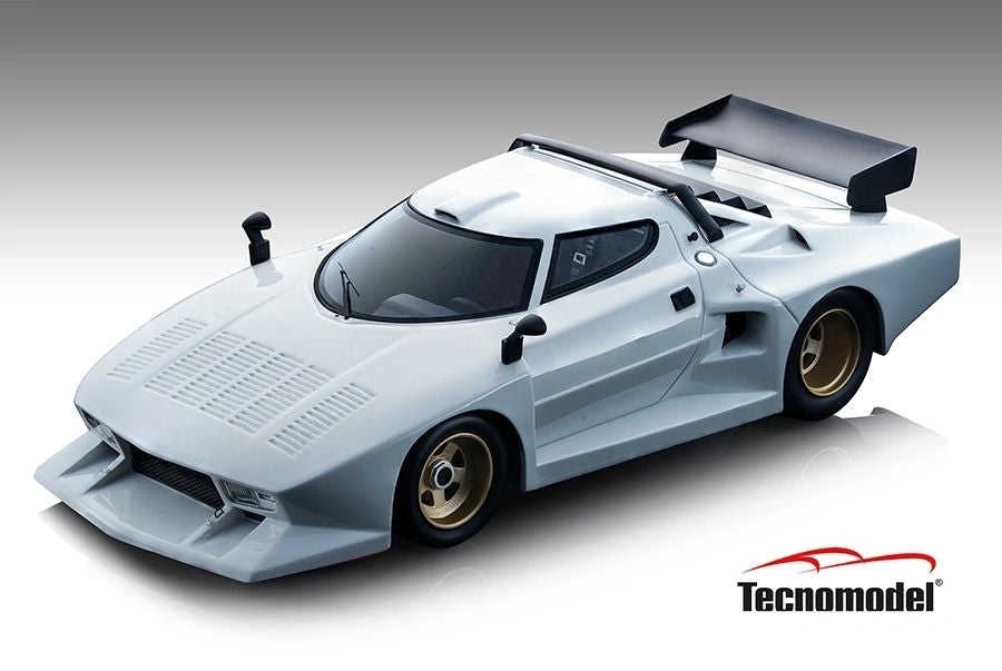 TECNOMODEL - 1:18 Lancia Stratos Gruppo 5 Press gloss white 1976