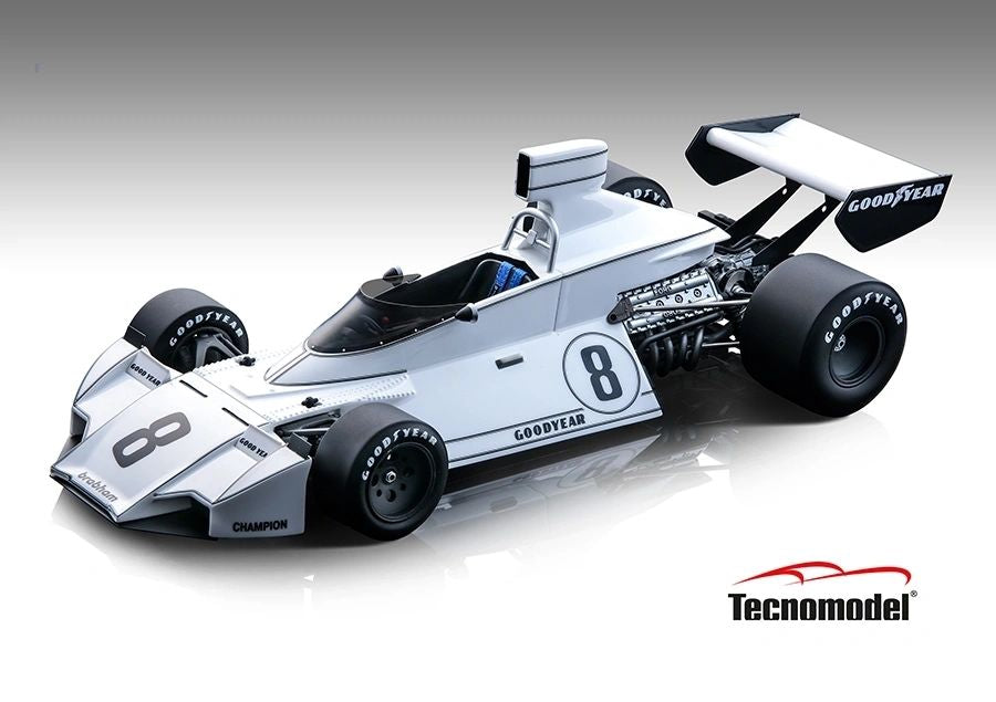 TECNOMODEL 1:18 - Brabham BT44 F1 #8 GP Sweden 1974 Von Opel