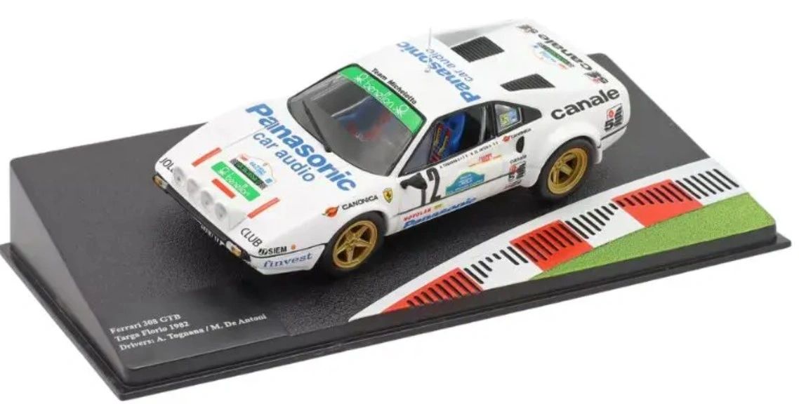 ALTAYA 1:43 - Ferrari 308 GTB #12 Winner Targa Florio 1982 Tognana