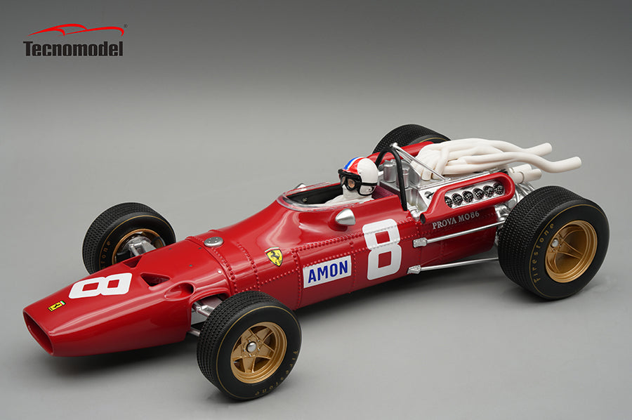 TECNOMODEL - 1:18 - Ferrari 312 F1-67 1967 GP Germany #8 Amon w/pilot