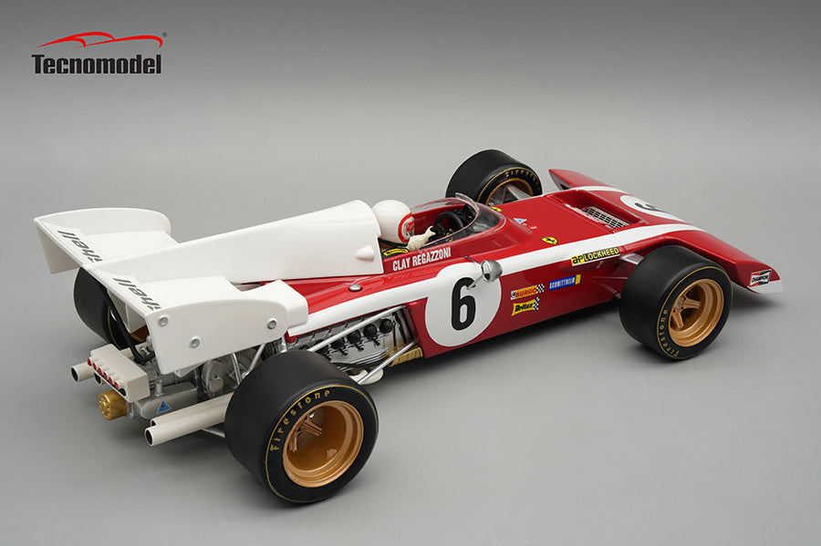 TECNOMODEL - 1:18 - Ferrari 312 B2 1972 South Africa GP Clay Regazzoni w/pilot