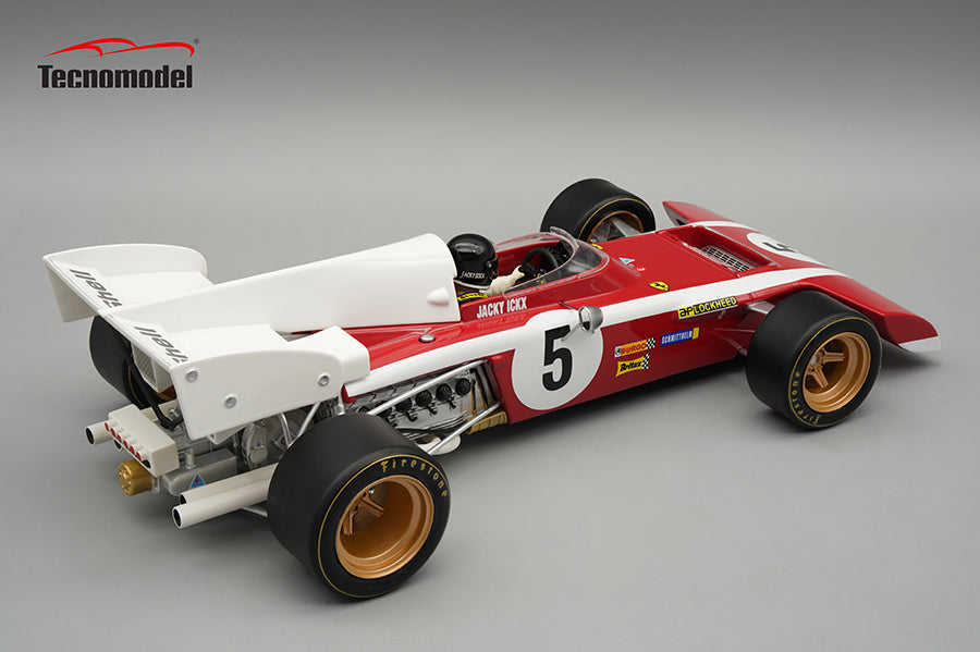 TECNOMODEL - 1:18 - Ferrari 312 B2 1972 South Africa  GP Jacky Ickx w/pilot