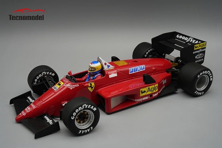 TECNOMODEL - 1:18 Ferrari 156/85 test 1985 M.Alboreto w/pilot
