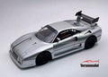 **PRE-ORDER** TECNOMODEL - 1:18 Ferrari 288 GTO Evoluzione 1985 Nurburgring Silver With Black Wheels