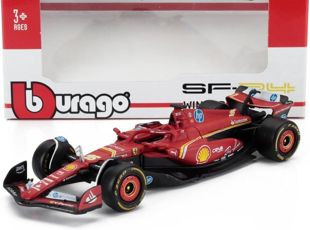 BURAGO 1:43 - Ferrari SF-24 #16 Winner GP Monaco Charles Leclerc