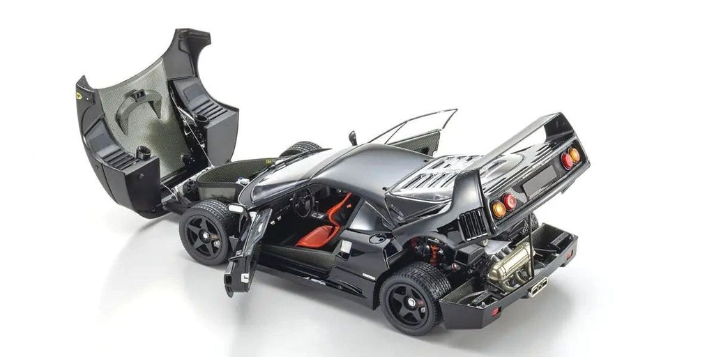 KYOSHO 1:18 - Ferrari F40 full Black 1987 **FULL OPEN**