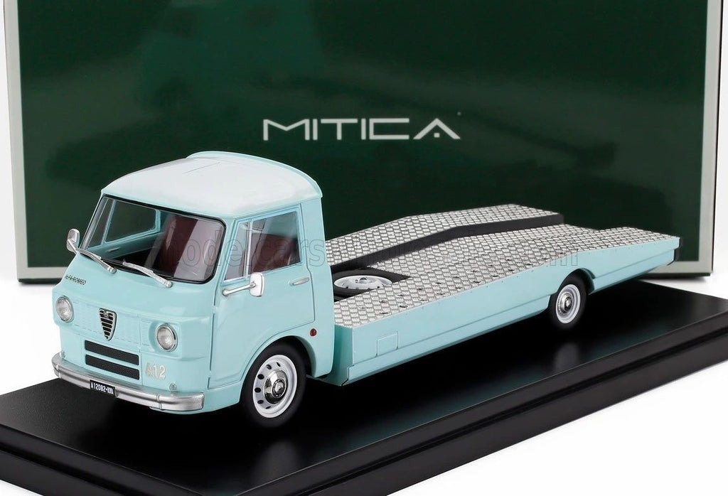 MITICA DIECAST 1:43 - ALFA ROMEO A12 (F12) CARRO ATTREZZI PRIMA SERIE 1967 AZZURRO