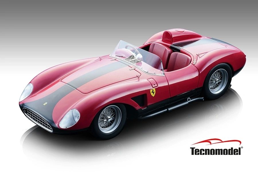 TECNOMODEL - 1:18 Ferrari 500 TRC Press rosso-nero