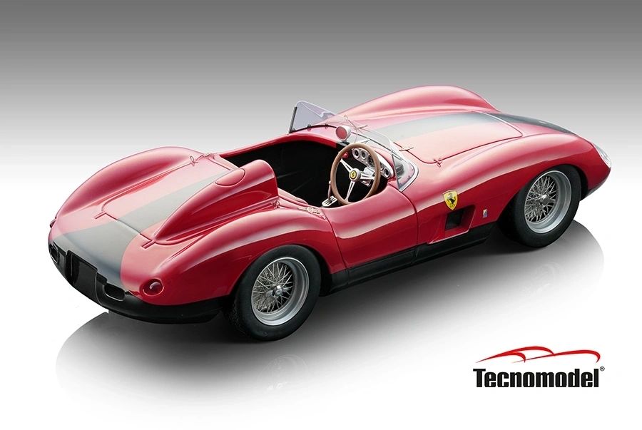 TECNOMODEL - 1:18 Ferrari 500 TRC Press rosso-nero