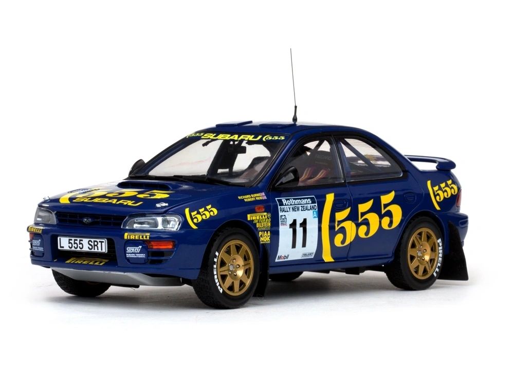 SUNSTAR 1:18 - Subaru Impreza WRX Gr.A Rally New Zealand 1994 Burns-Reid