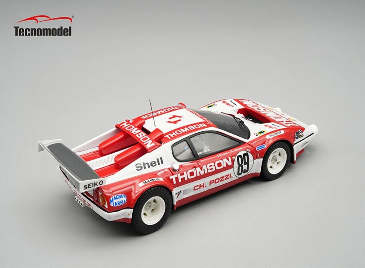 **PRE-ORDER** TECNOMODEL 1:43 - Ferrari 512BB Le Mans 24h 1978 Thomson-Pozzi car #89 DNF C.B. Léna - J.L. Lafosse