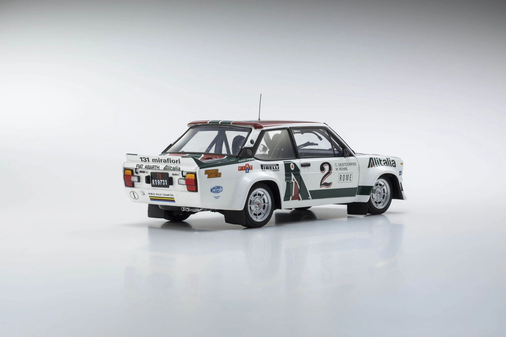 KYOSHO 1:18 - Fiat 131 Abarth Alitalia Montecarlo 1978 Rohrl #2