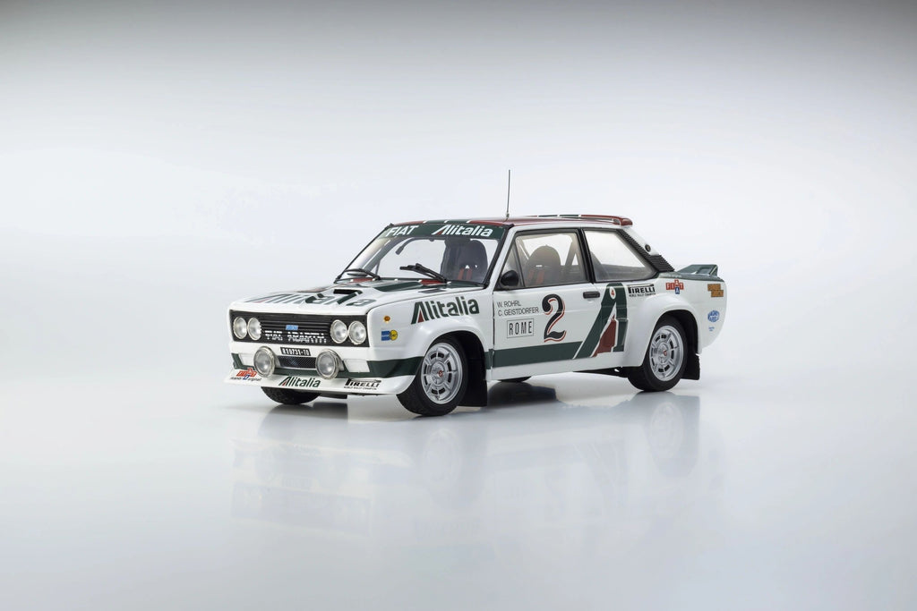 KYOSHO 1:18 - Fiat 131 Abarth Alitalia Montecarlo 1978 Rohrl #2