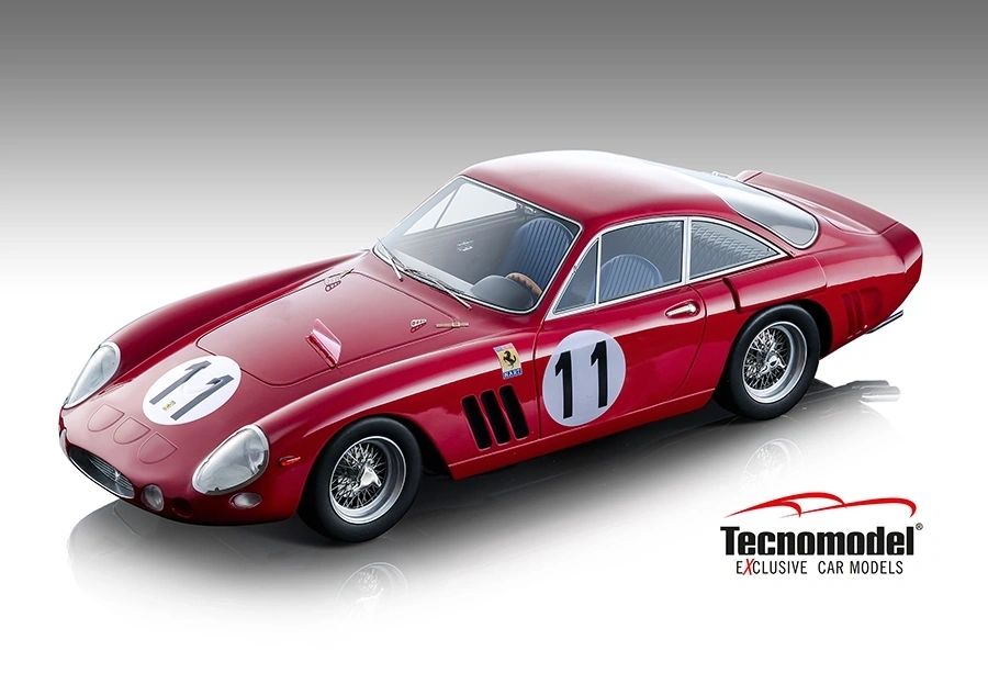 TECNOMODEL - 1:18 Ferrari 330 LMB Le Mans 24h 1964 #11 Driver: D.Gurney - J.Hall DNF