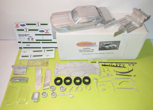 Automodelli Studio 1:43 - Ford Mustang ATCC '67 #1 Geoghegan metal KIT to built
