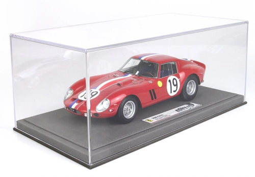 BBR - 1:18 - Ferrari 250 GTO 24H Le Mans 1962 #19 SN 3705GT w/showcase - BBR1854V