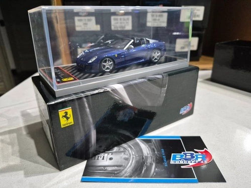 BBR 1:43 - Ferrari SuperAmerica aperta 2010 blu elettrico