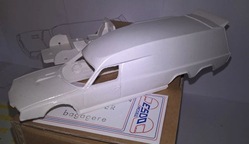 ESDO 1:43 - Citroen CX Tissier Bagagere 6 wheels Resin metal kit to built
