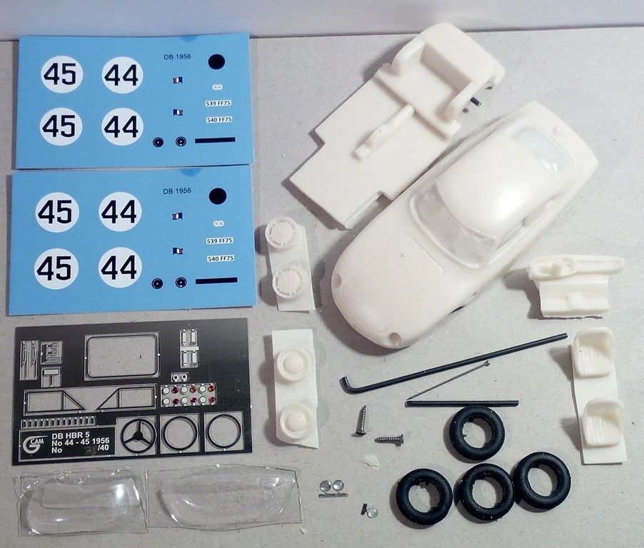 GCAM 1:43 - DB Panhard HBR5 24h Le Mans '56 #44 Factory Hand built resin kit