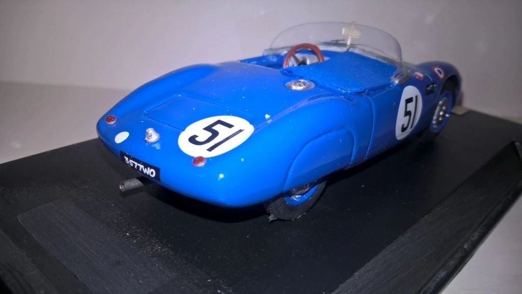 GCAM 1:43 - DB HBR4 EC.DEUTSCH & BONNET Le Mans '57 #51 Resin kit Handbuilt