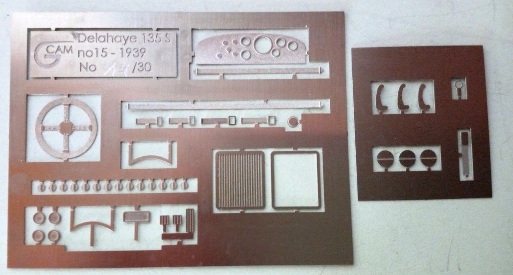 GCAM 1:43 - Delahaye 135S 24h Le Mans '39 #15 Kit to built