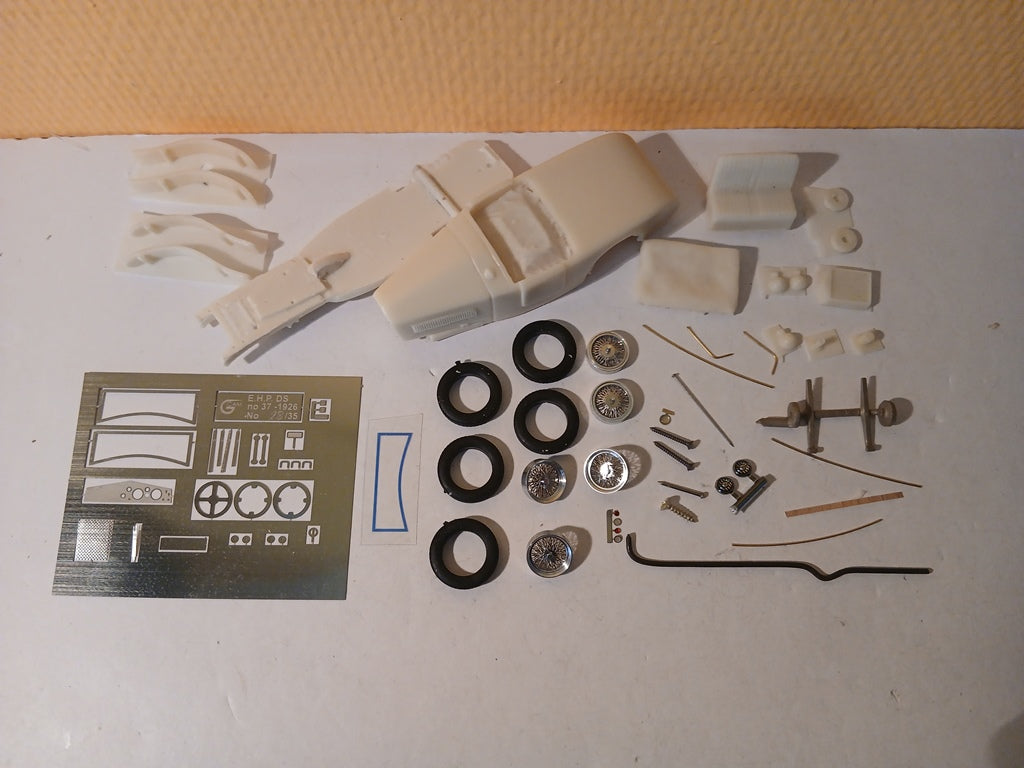 GCAM 1:43 - EHP DS/L4 Cime Le Mans '26 #37 Resin Kit to biult