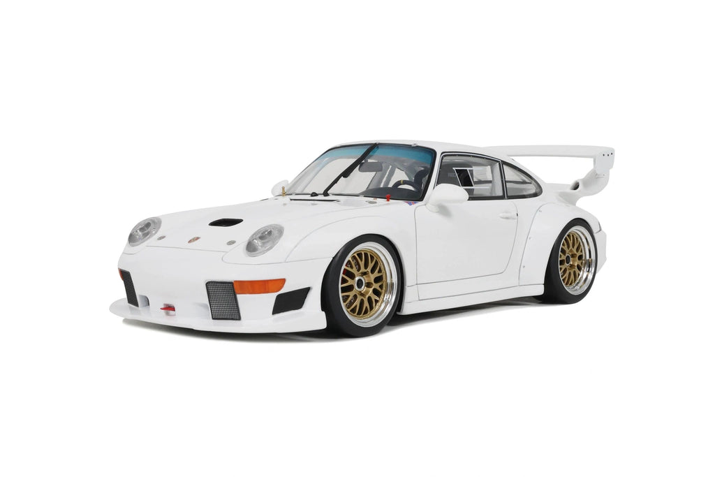 GT SPIRIT 1:18 - Porsche 911 (993) GT2 Evo plain body white 1995