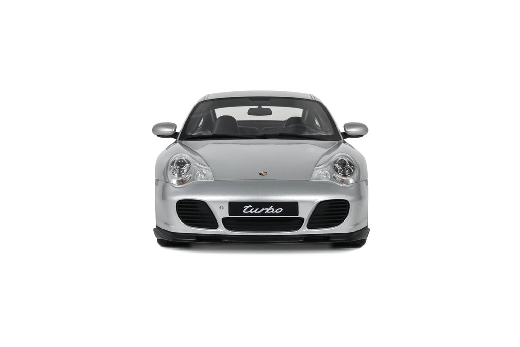 GT SPIRIT 1:18 - PORSCHE - 911 (996.2) TURBO COUPE 2001 Polar Silver