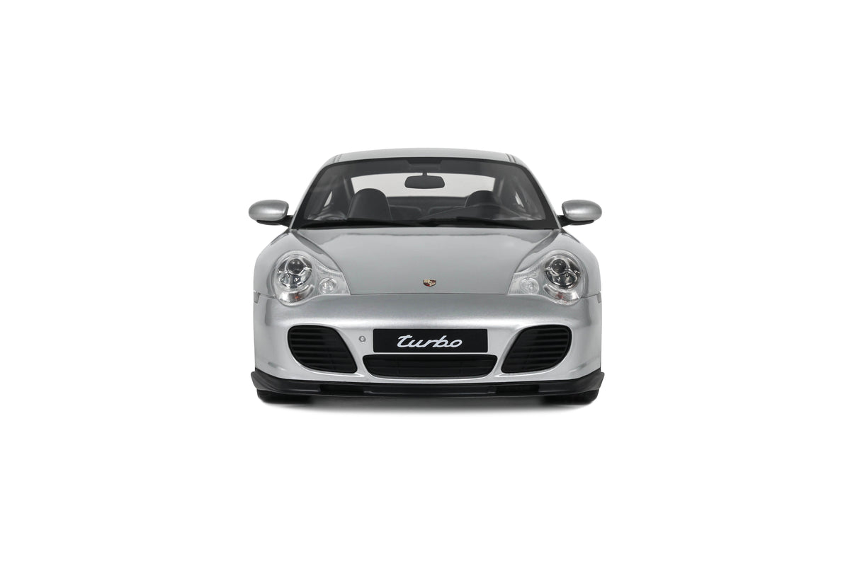 GT SPIRIT 1:18 - PORSCHE - 911 (996.2) TURBO COUPE 2001 Polar Silver