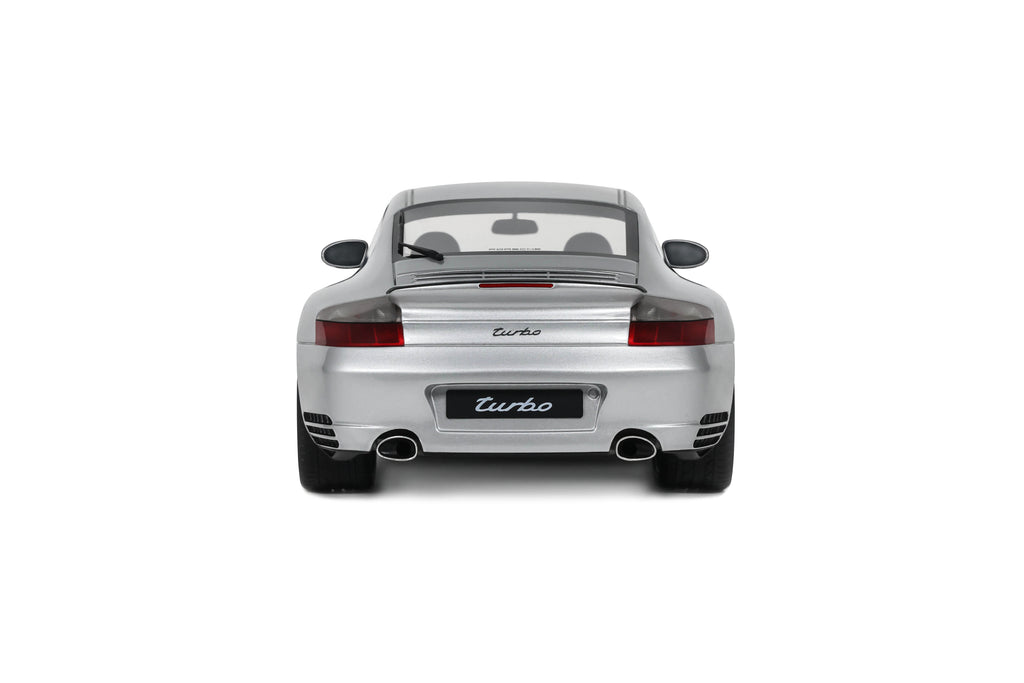GT SPIRIT 1:18 - PORSCHE - 911 (996.2) TURBO COUPE 2001 Polar Silver