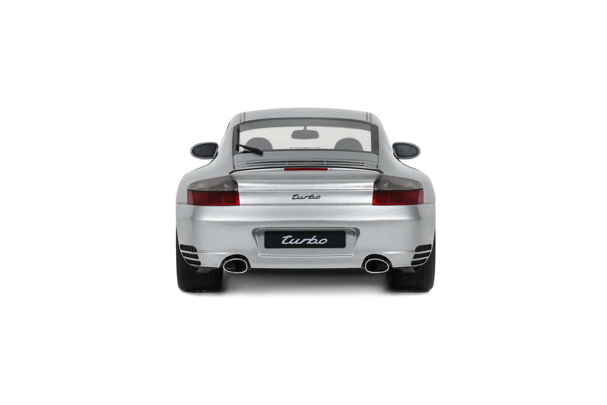 GT SPIRIT 1:18 - PORSCHE - 911 (996.2) TURBO COUPE 2001 Polar Silver