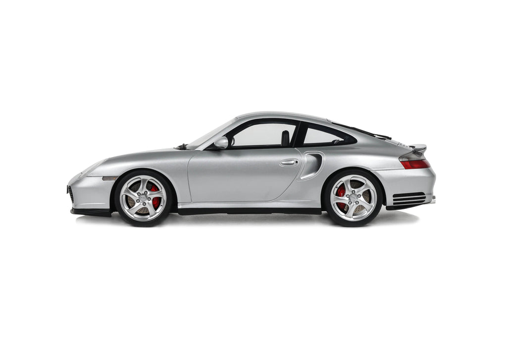 GT SPIRIT 1:18 - PORSCHE - 911 (996.2) TURBO COUPE 2001 Polar Silver