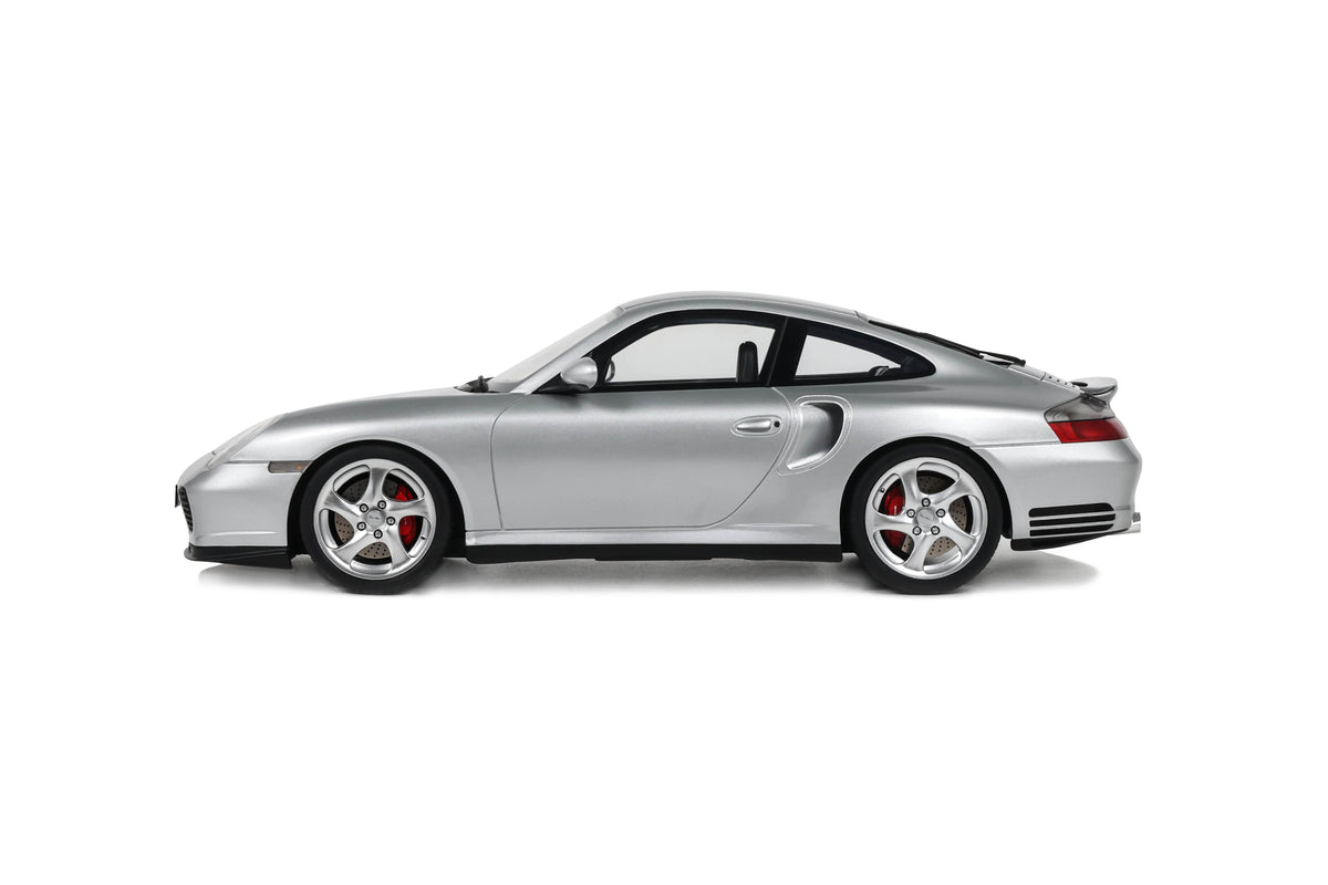 GT SPIRIT 1:18 - PORSCHE - 911 (996.2) TURBO COUPE 2001 Polar Silver