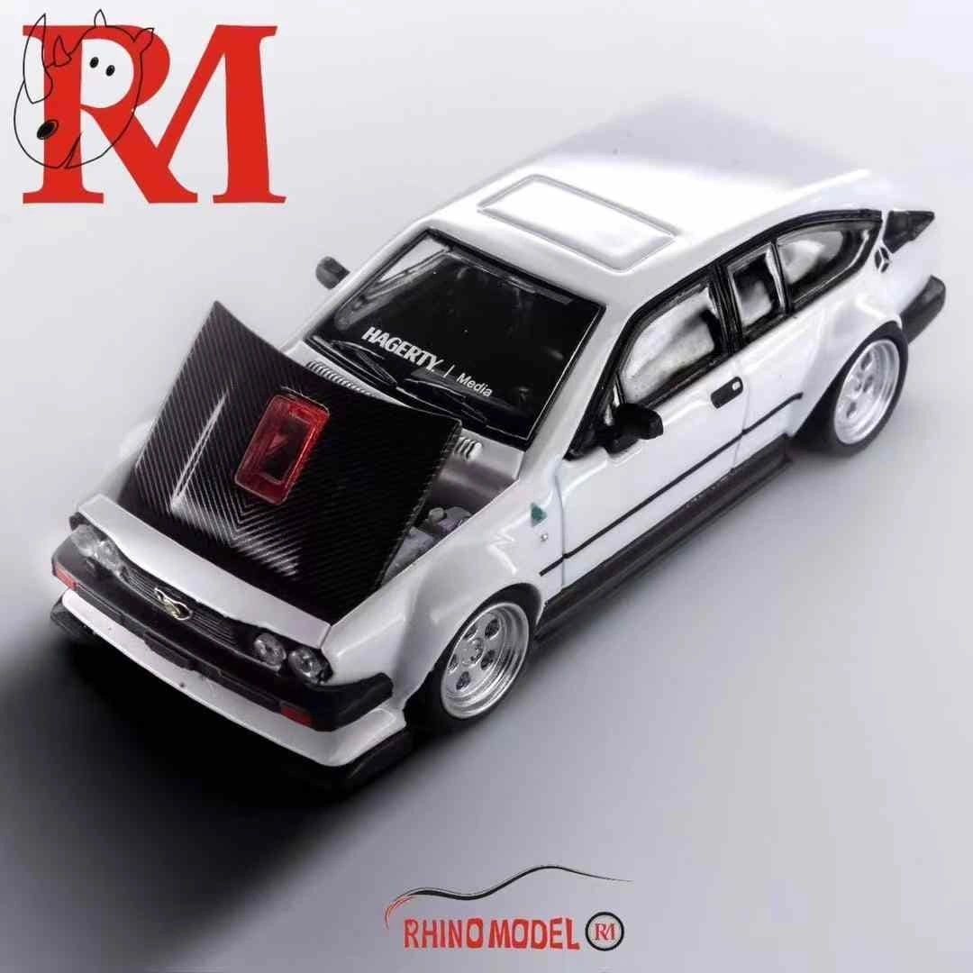 RHINO MODEL 1/64 - Alfa Romeo GTV6 Gr.A wide body white