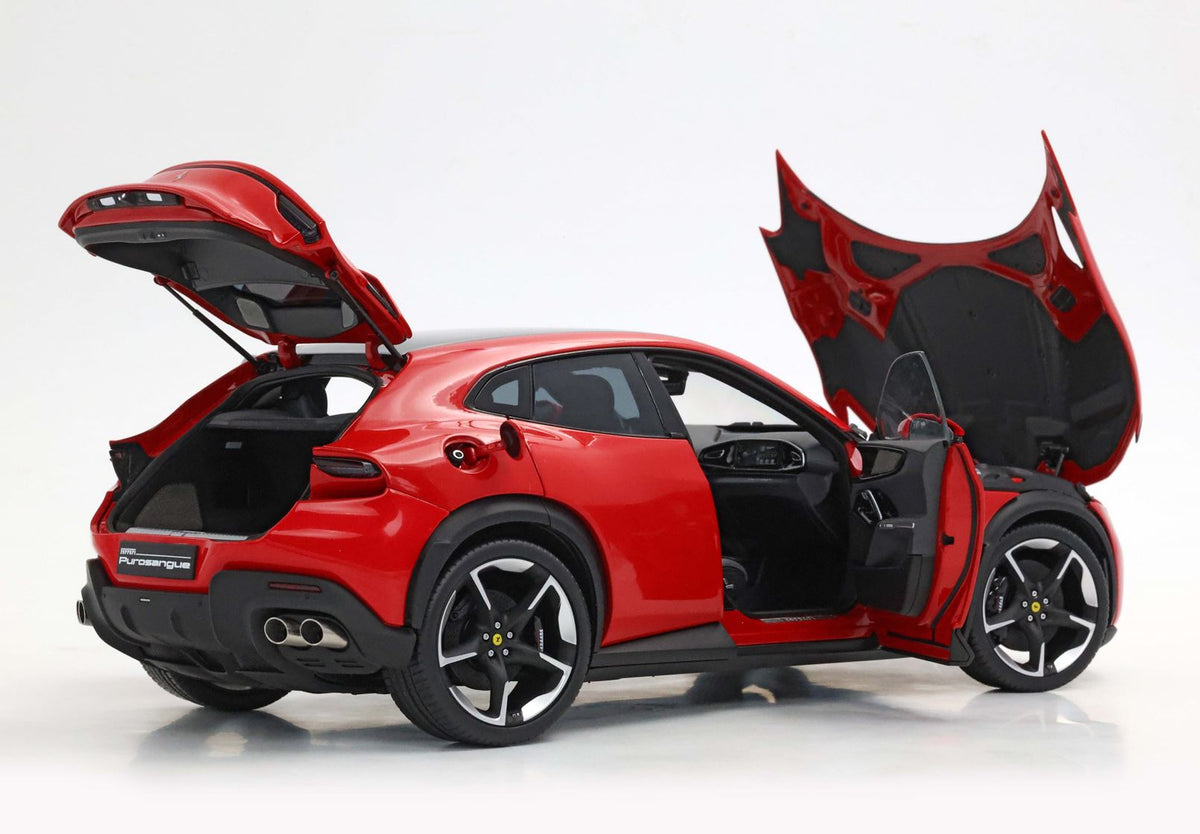 BBR - 1:18 - Ferrari Purosangue Rosso Corsa *Diecast Apribile